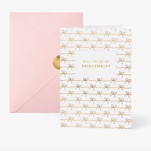 Will you be my bridesmaid? Greeting Cards (Lot of 5 cards)